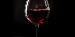 Francuskie czerwone wino wytrawne